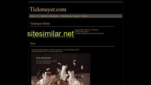 Tickmayer similar sites
