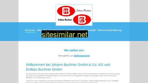 tiefbau-buchner.com alternative sites