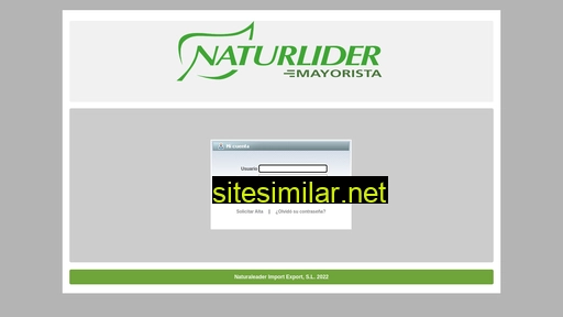 tienda.naturlider.com alternative sites
