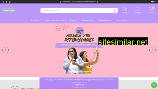tienda.mujeresqueemprenden.com alternative sites