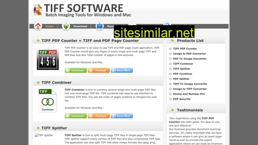 Tiffsoftware similar sites