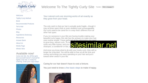tightlycurly.com alternative sites