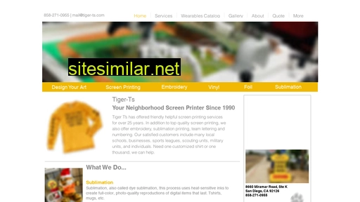 Tiger-ts similar sites
