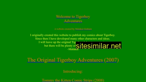 tigerboyadventures.com alternative sites