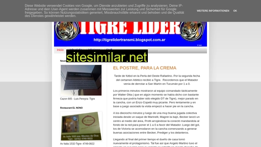 tigrelidertransmi.blogspot.com alternative sites