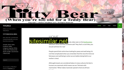 tiittybear.com alternative sites