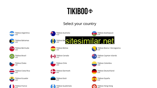 tikiboo.glopalstore.com alternative sites