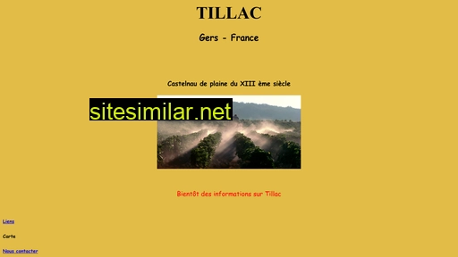 Tillac similar sites