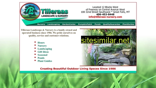 tilleraas-nursery.com alternative sites