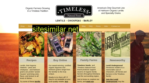 timelessfood.com alternative sites