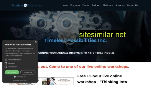 timelesspossibilities.com alternative sites