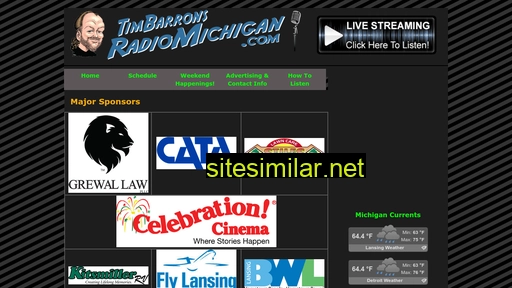 timbarronsradiomichigan.com alternative sites
