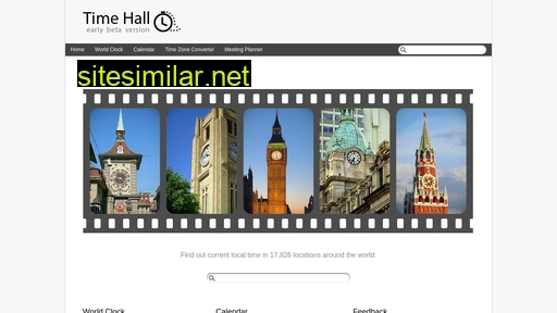 Timehall similar sites