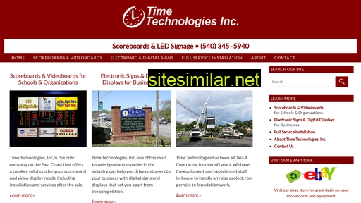 Timetechnologies similar sites