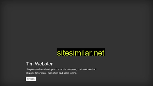 Timjwebster similar sites