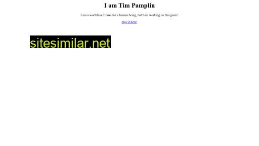 timpamplin.com alternative sites
