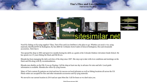 timsfliesandlies.com alternative sites
