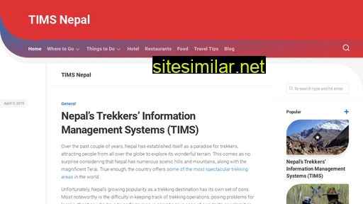 timsnepal.com alternative sites