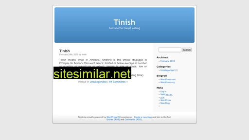 tinish.com alternative sites