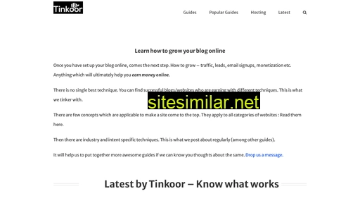 tinkoor.com alternative sites