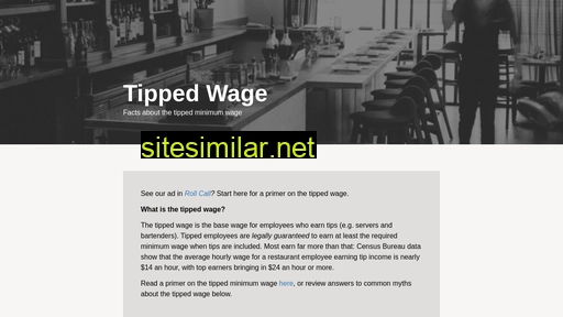 tippedwage.com alternative sites