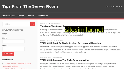 tipsfromtheserverroom.com alternative sites
