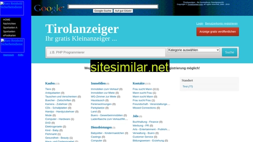 tirolanzeiger.com alternative sites