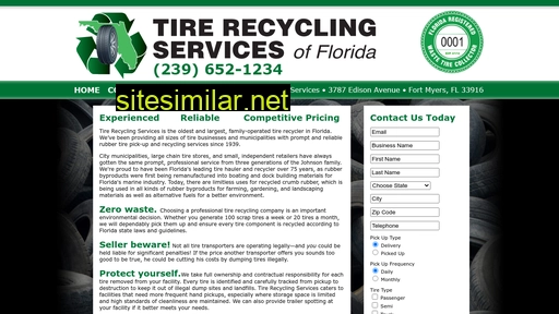 tirerecyclingservices.com alternative sites