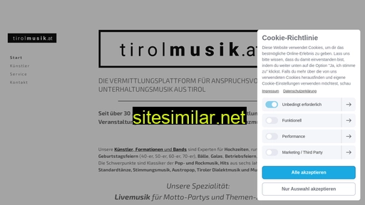 tirolmusik.jimdofree.com alternative sites