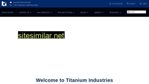 Titanium similar sites
