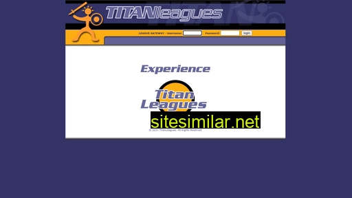 Titanleagues similar sites