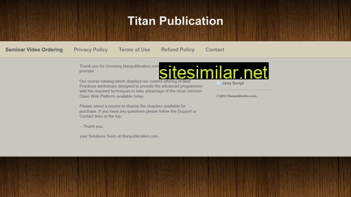titanpublication.com alternative sites