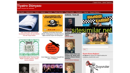 tiyatrodunyasi.com alternative sites