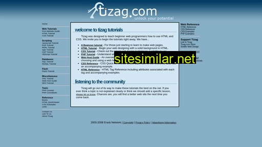 tizag.com alternative sites