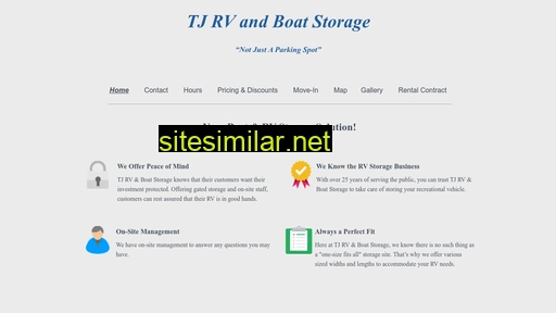 tjrvandboatstorage.com alternative sites