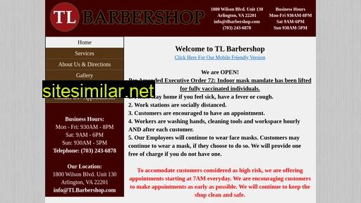 tlbarbershop.com alternative sites