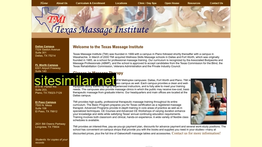 tmimassage.com alternative sites