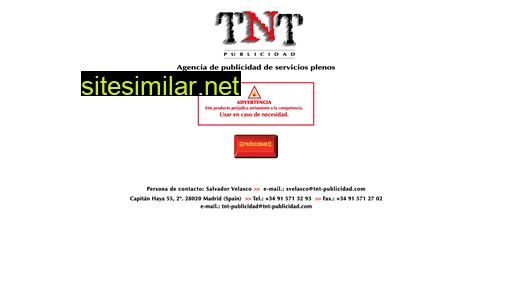 Tnt-publicidad similar sites