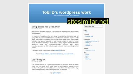 tobid.wordpress.com alternative sites