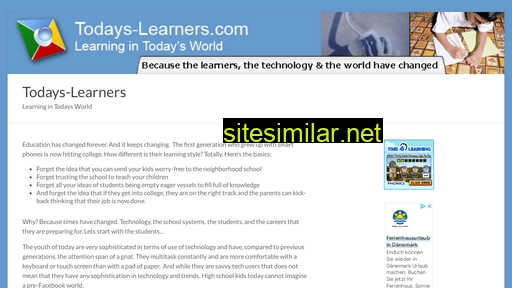todays-learners.com alternative sites