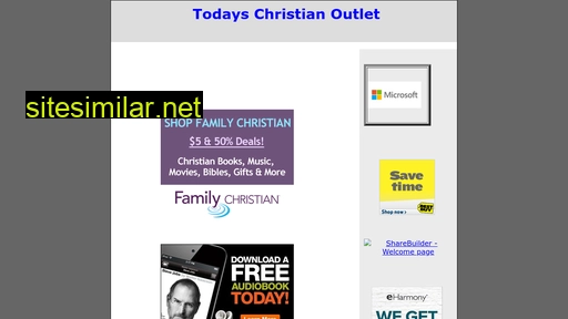 todayschristianoutlet.com alternative sites