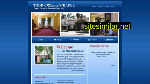 toddmemorialchapel.com alternative sites