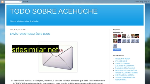 todoacehuche.blogspot.com alternative sites