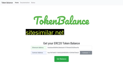 tokenbalance.com alternative sites