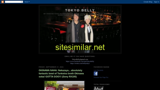 Tokyobelly similar sites