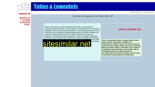tolinslowenfels.com alternative sites
