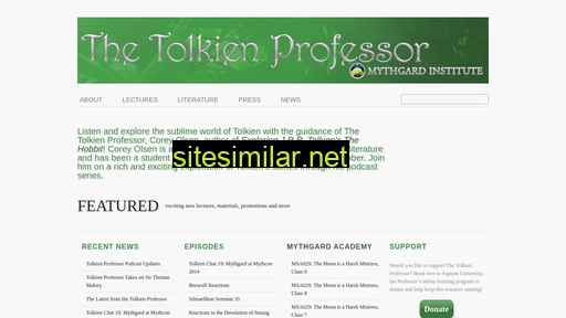 tolkienprofessor.com alternative sites