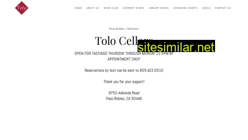 tolocellars.com alternative sites