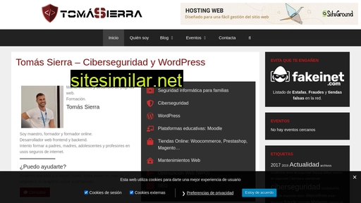 tomassierra.com alternative sites