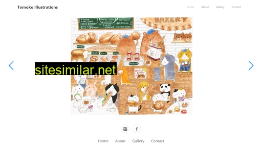 Tomoko-illustrations similar sites